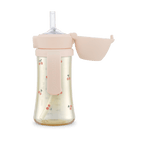 Grosmimi PPSU Straw Cup with Flip Top - 10oz (12 Months+) Stage 2 Straw