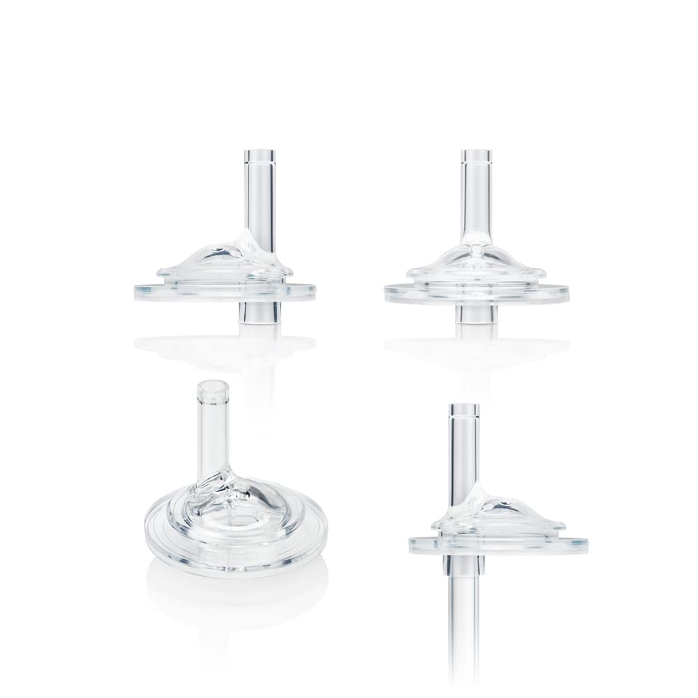 Grosmimi Replacement Straw Nipple only 4-counts Stage 2 (12 Months+)