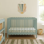 Cuna convertible 4 en 1 Swell con kit de conversión para cama de niño pequeño