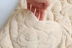 BabyRabbit Heart Patterned Rabbit Vest — Toddler Quilted Vest / Sleep Sack (12-18M–5T)