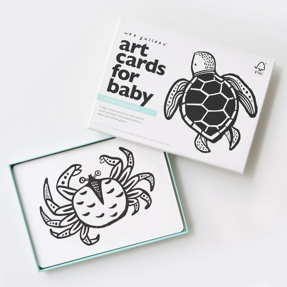 Tarjetas de arte para bebés