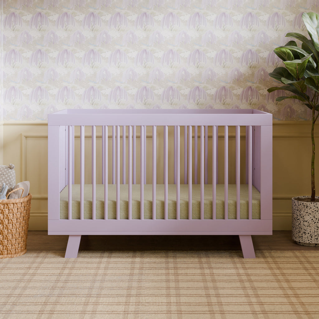 Hudson 3-in-1 Convertible Crib with Toddler Bed Conversion Kit