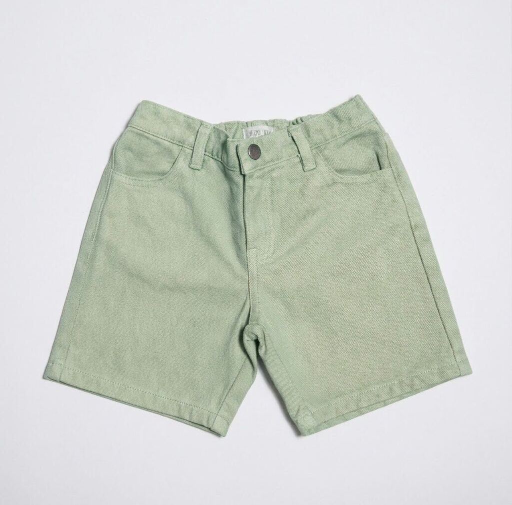 Shorts de mezclilla para niños | Teñido mineral