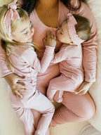 Mauve | Kid's Organic PJ Set