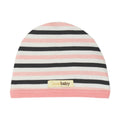 Coral Stripe | Organic Cute Cap
