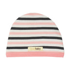 Coral Stripe | Organic Cute Cap