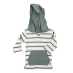 Seafoam Stripe | Organic Hoodie