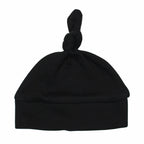 Black | Organic Knotted Hat