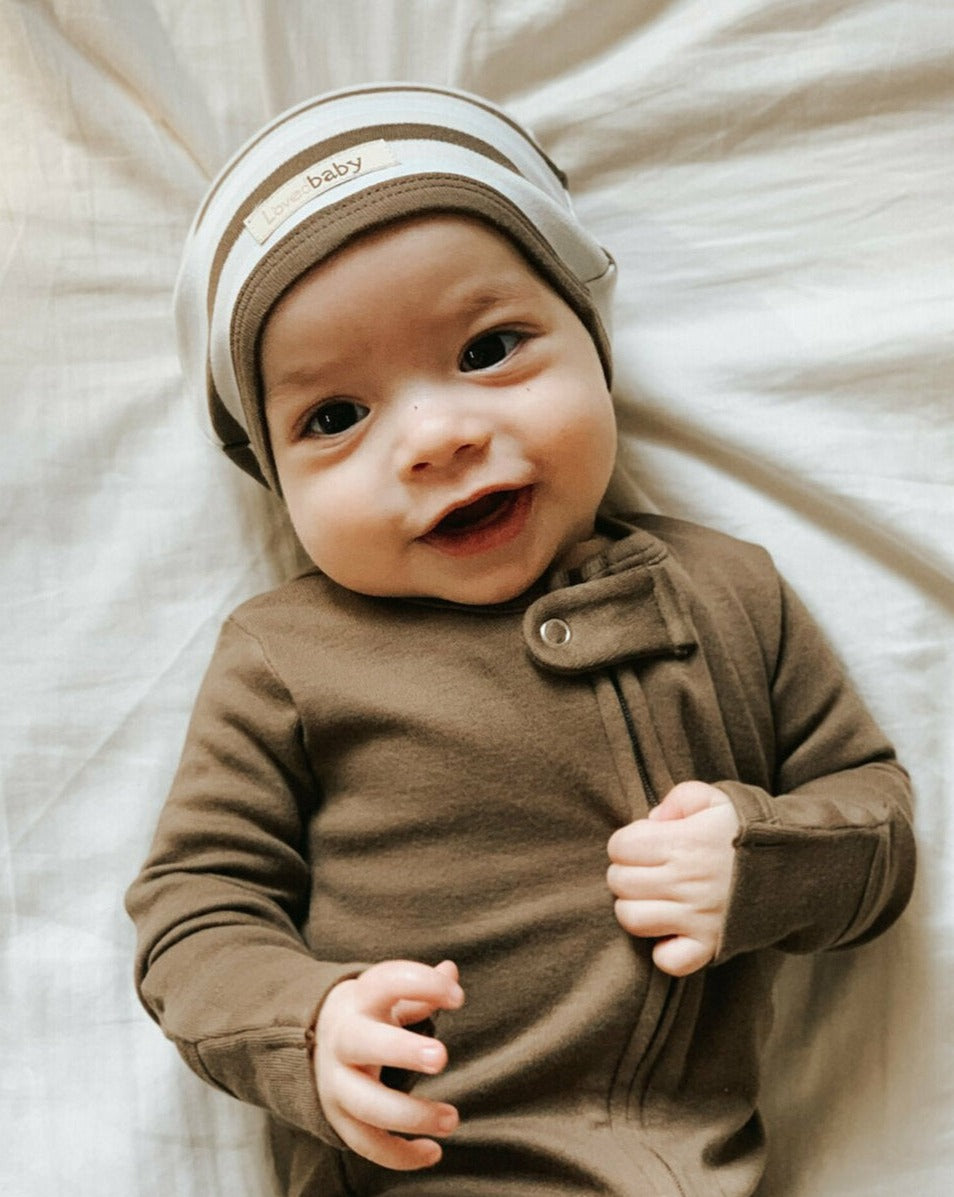 Bark Stripe | Organic Cute Cap