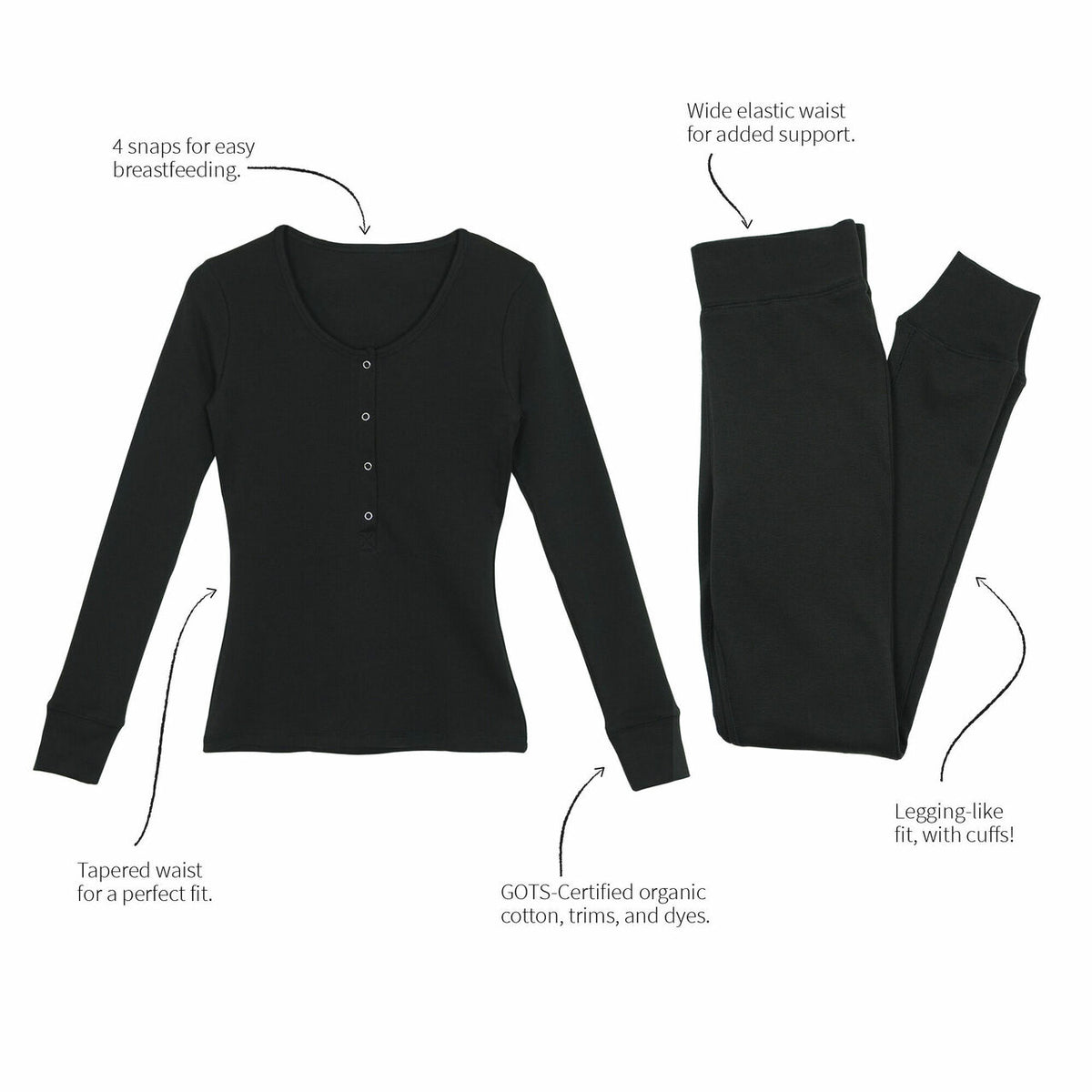 Conjunto de salón orgánico para mujer