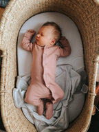 Mauve | Organic Snap Footie