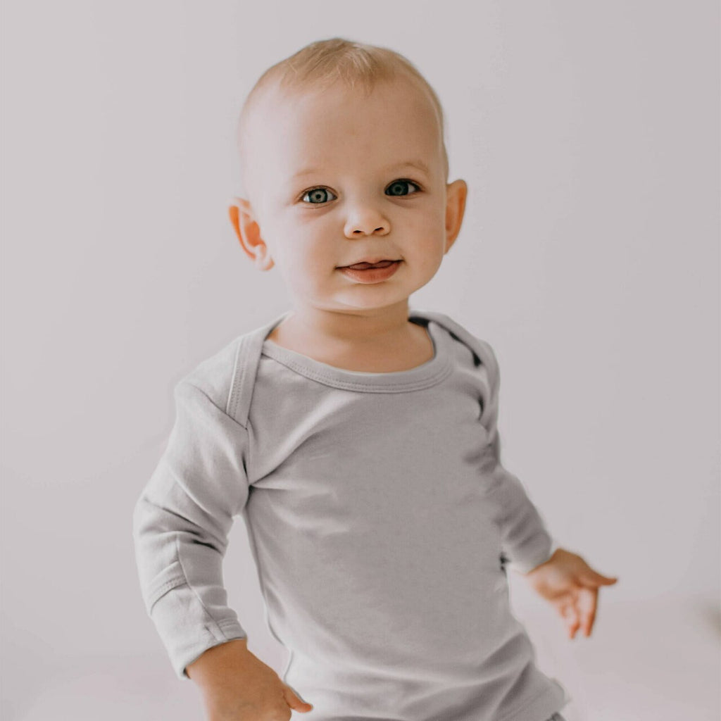 Light Gray | Organic L/Sleeve Shirt