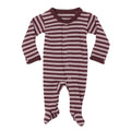 Lavender/Eggplant | Organic Snap Footie
