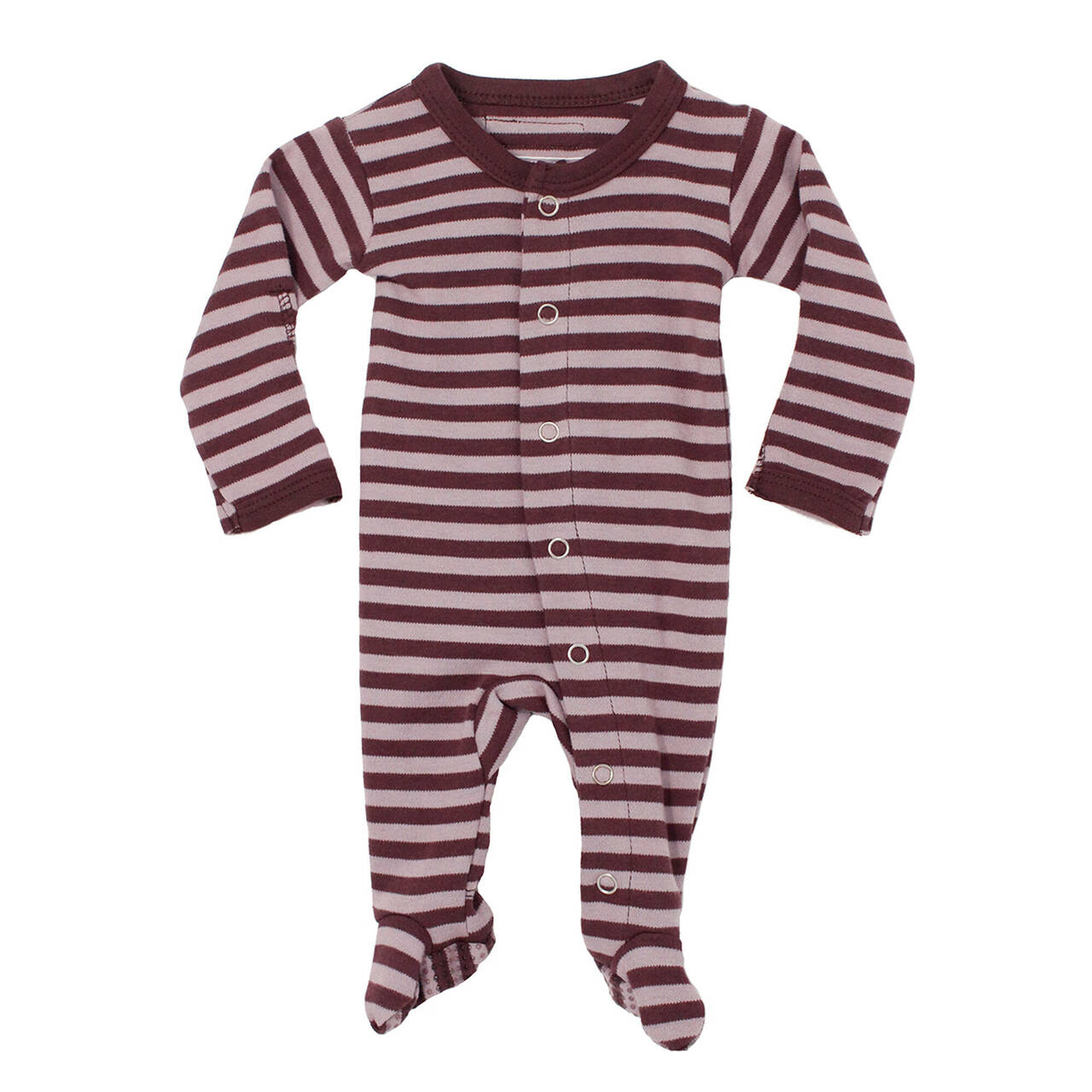 Lavender/Eggplant | Organic Snap Footie
