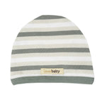 Seafoam Stripe | Organic Cute Cap