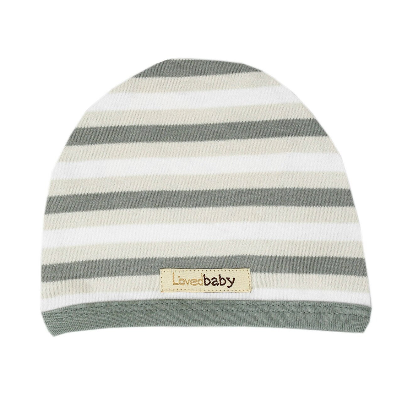 Seafoam Stripe | Organic Cute Cap