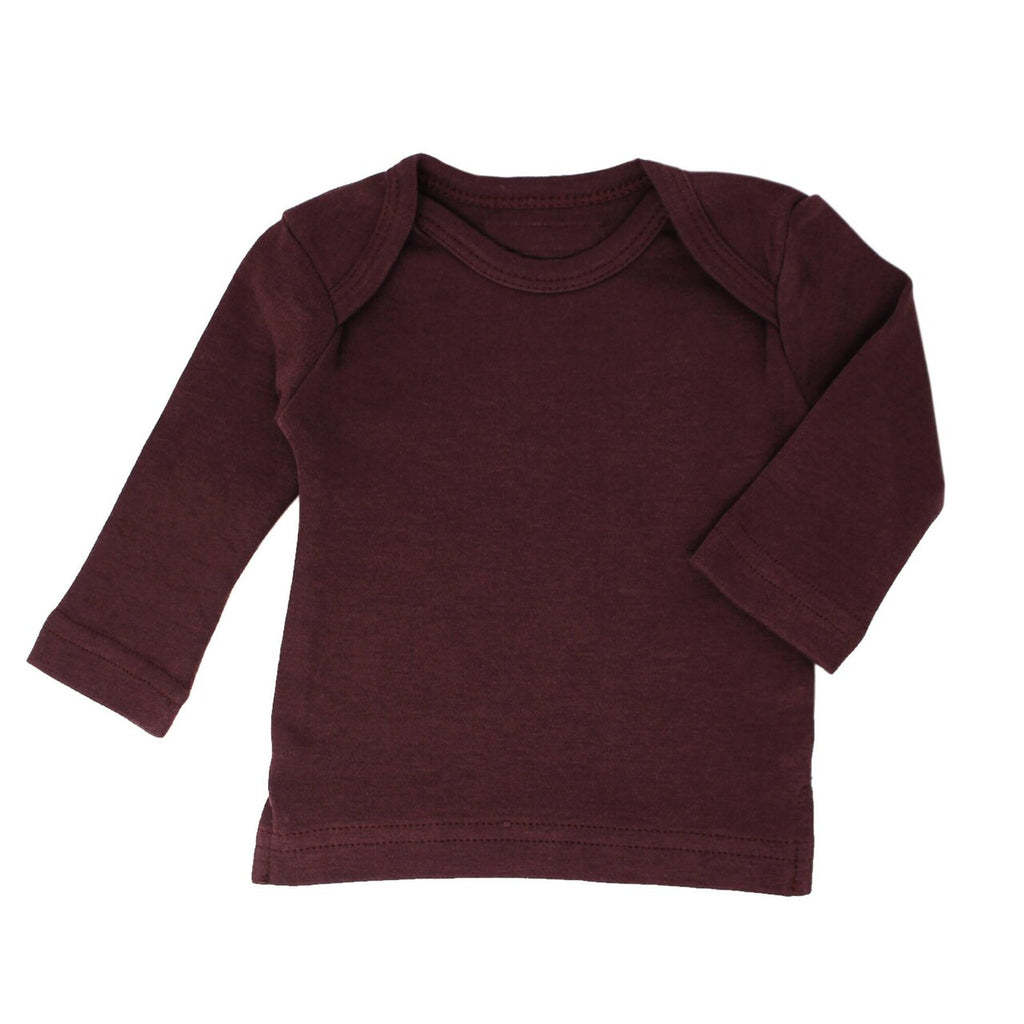 Eggplant | Organic L/Sleeve Shirt