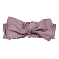 Lavender | Organic Smocked Tie Headband