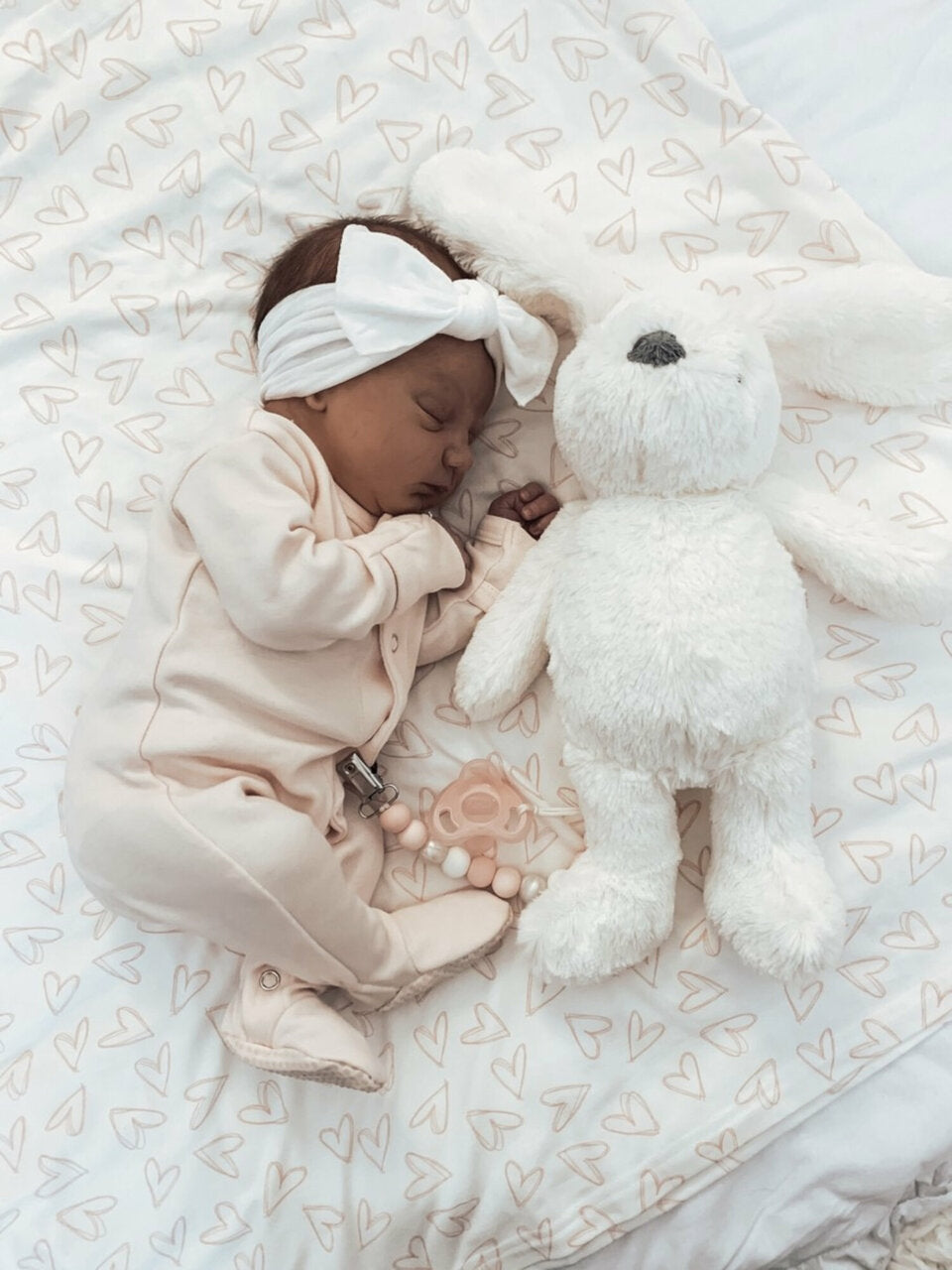 Blush | Organic Snap Footie