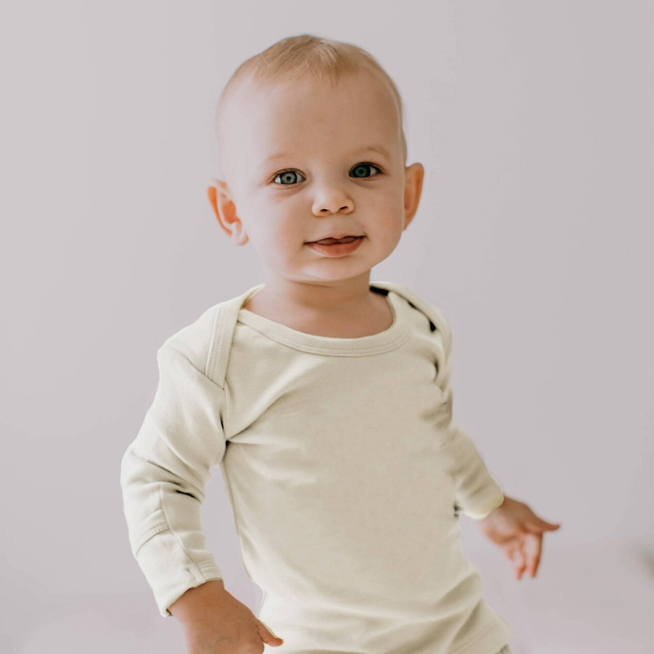 Buttercream | Organic L/Sleeve Shirt