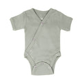 Seafoam | Organic Short-Sleeve Kimono Bodysuit