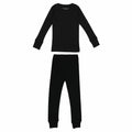 Black | Kid's Organic PJ Set
