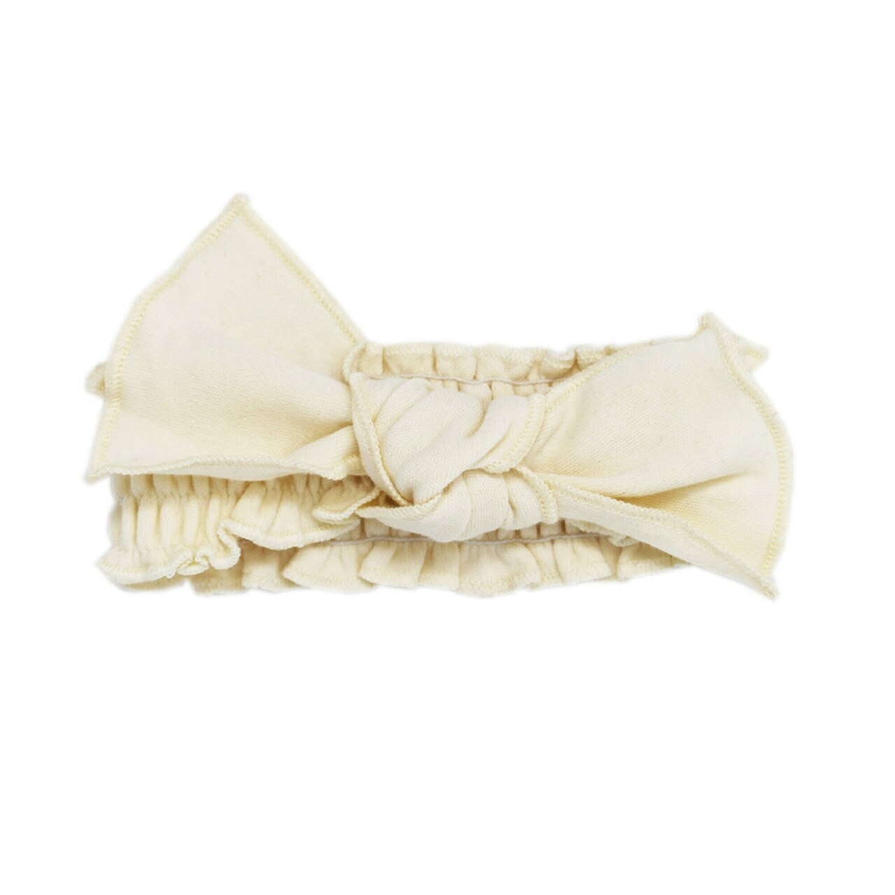 Buttercream | Organic Smocked Tie Headband