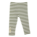 Sage/White | Organic Leggings