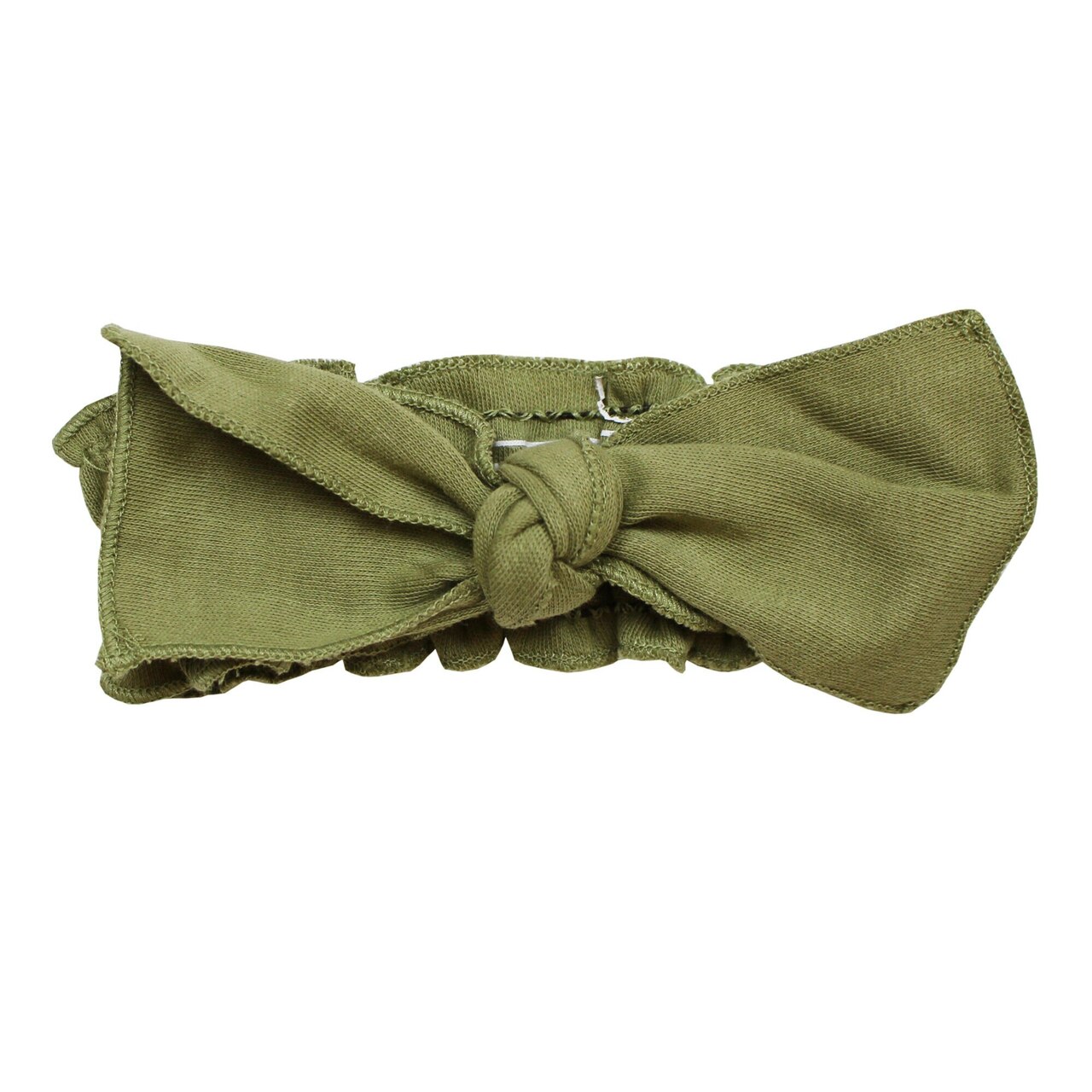 Sage | Organic Smocked Tie Headband