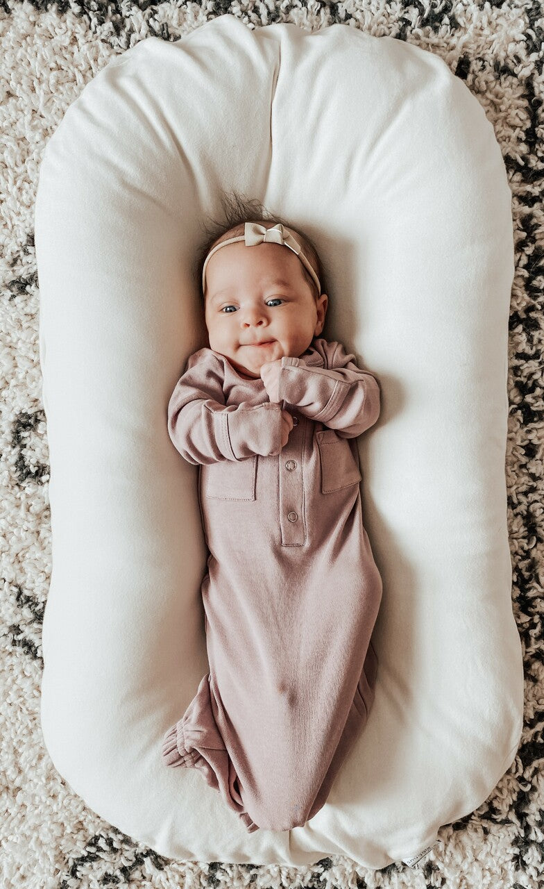 Mauve | Organic Gown