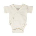 Buttercream | Organic Short-Sleeve Kimono Bodysuit