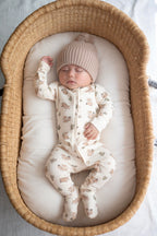Little Fox | Organic Zipper Footie