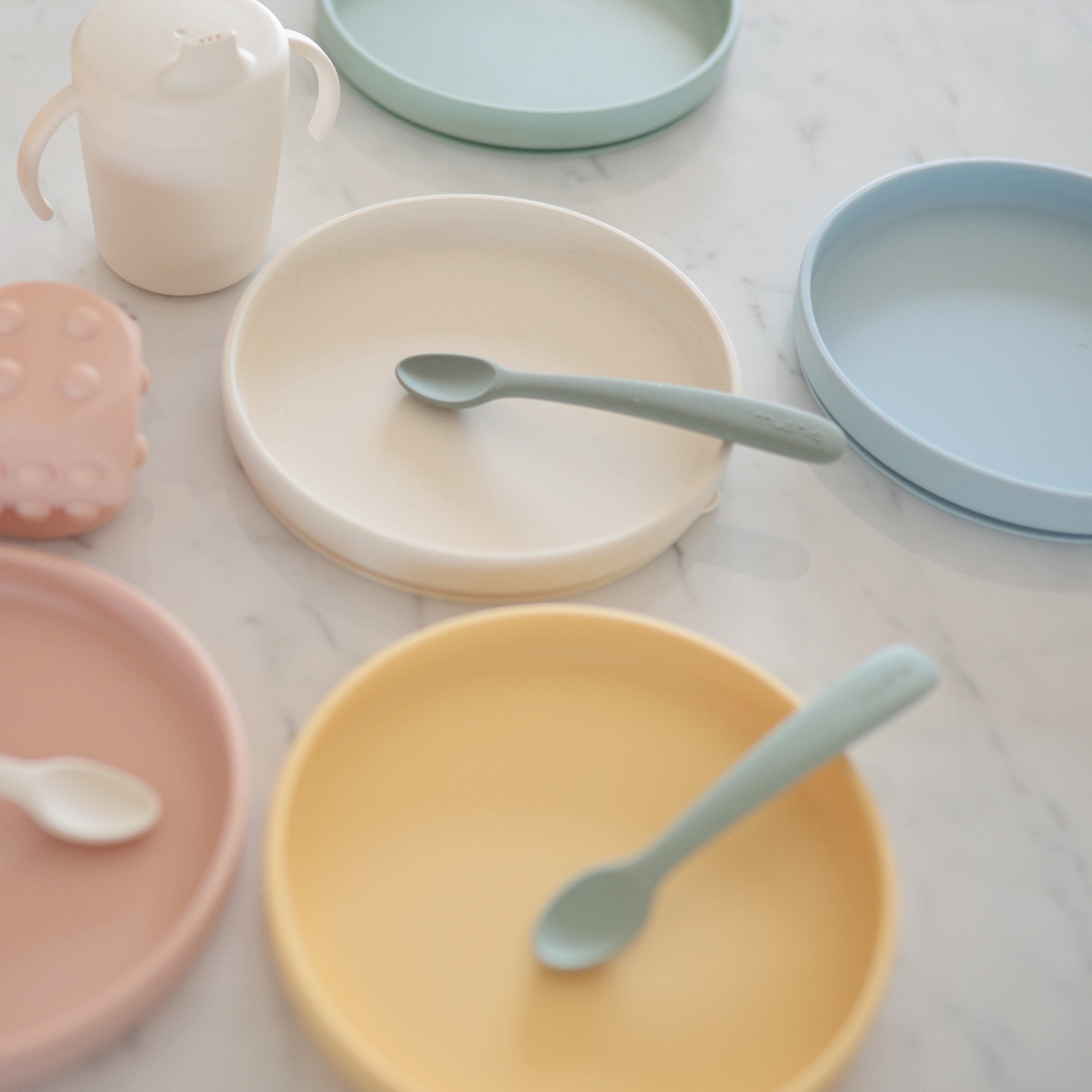 Silicone Feeding Spoons - Mushie