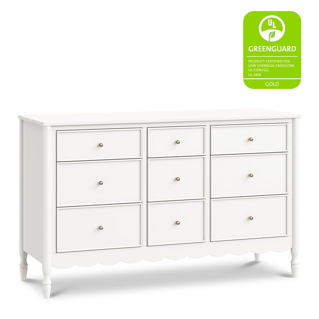 Ambrosia 9-Drawer Wide Assembled Dresser (56")