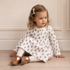 Organic Buttoned Dress - Loom