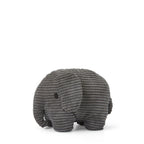 Elephant ECO Corduroy Plush - Grey, 9"
