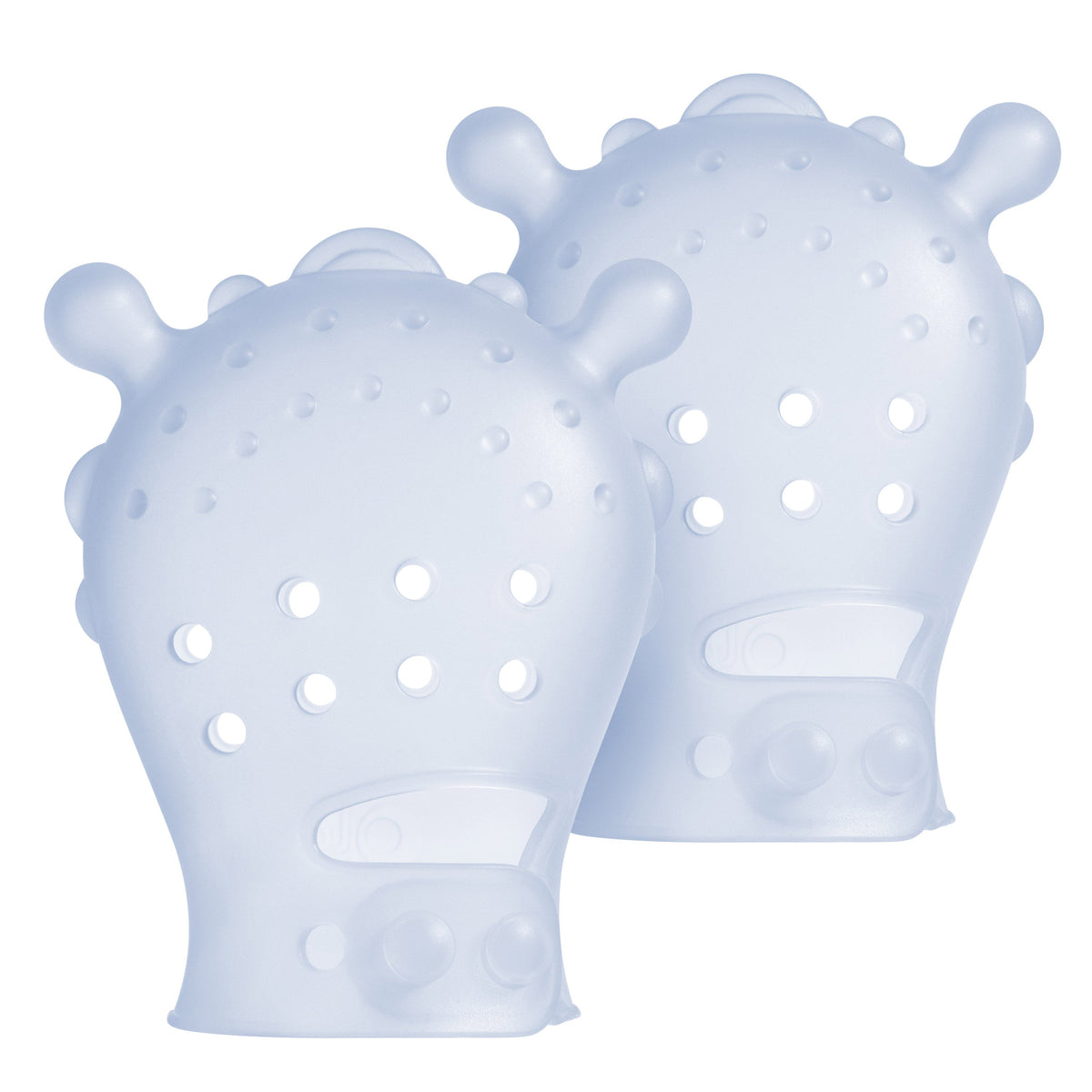 Olababy Mouthing Mitten for Teething Relief (2-Pack)