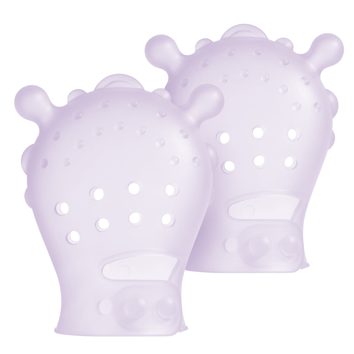 Olababy Mouthing Mitten for Teething Relief (2-Pack)