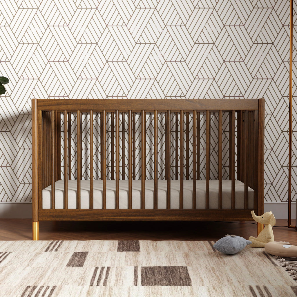 Cuna convertible 4 en 1 Gelato con kit de conversión a cama para niños pequeños