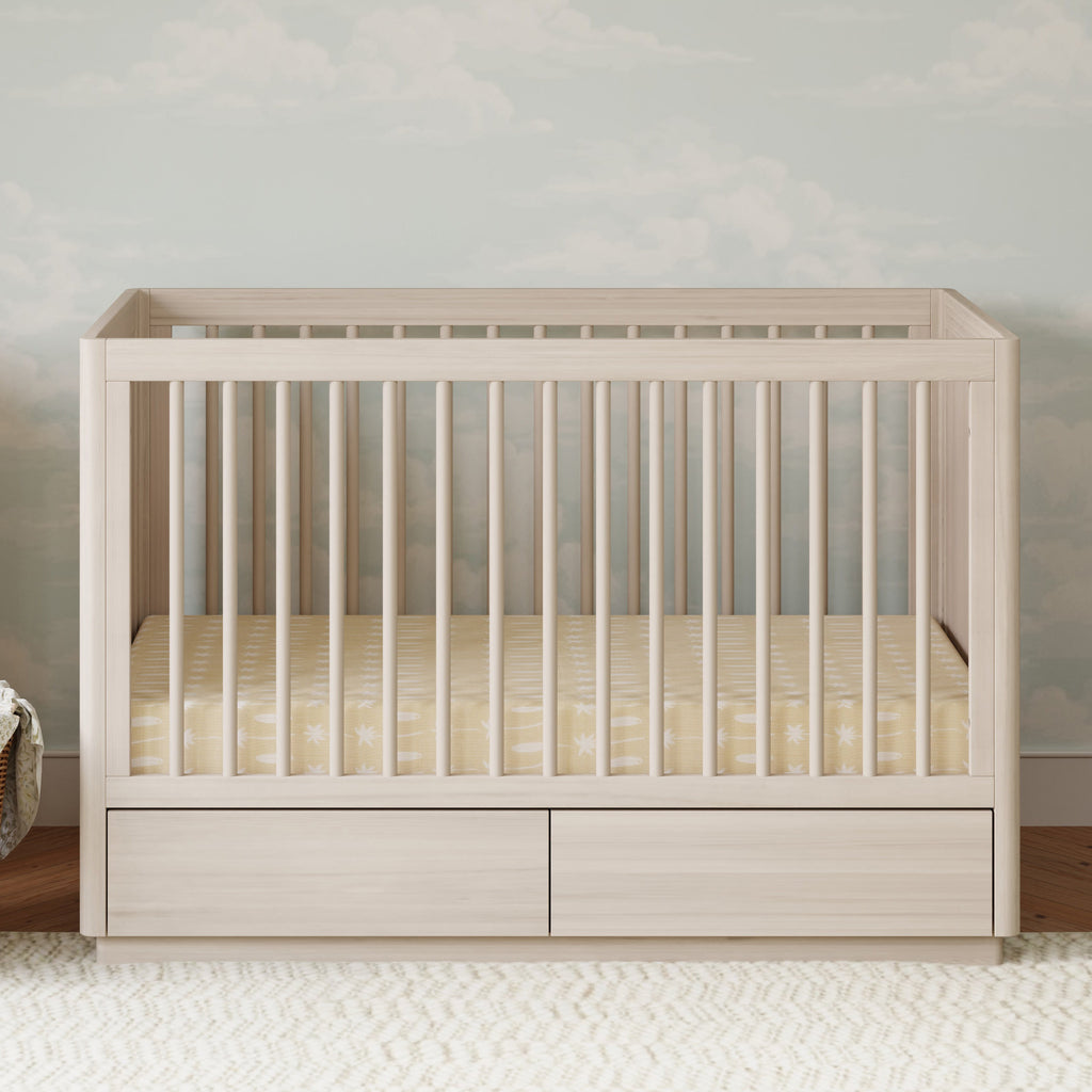 Cuna convertible 3 en 1 Bento con kit de conversión para cama infantil
