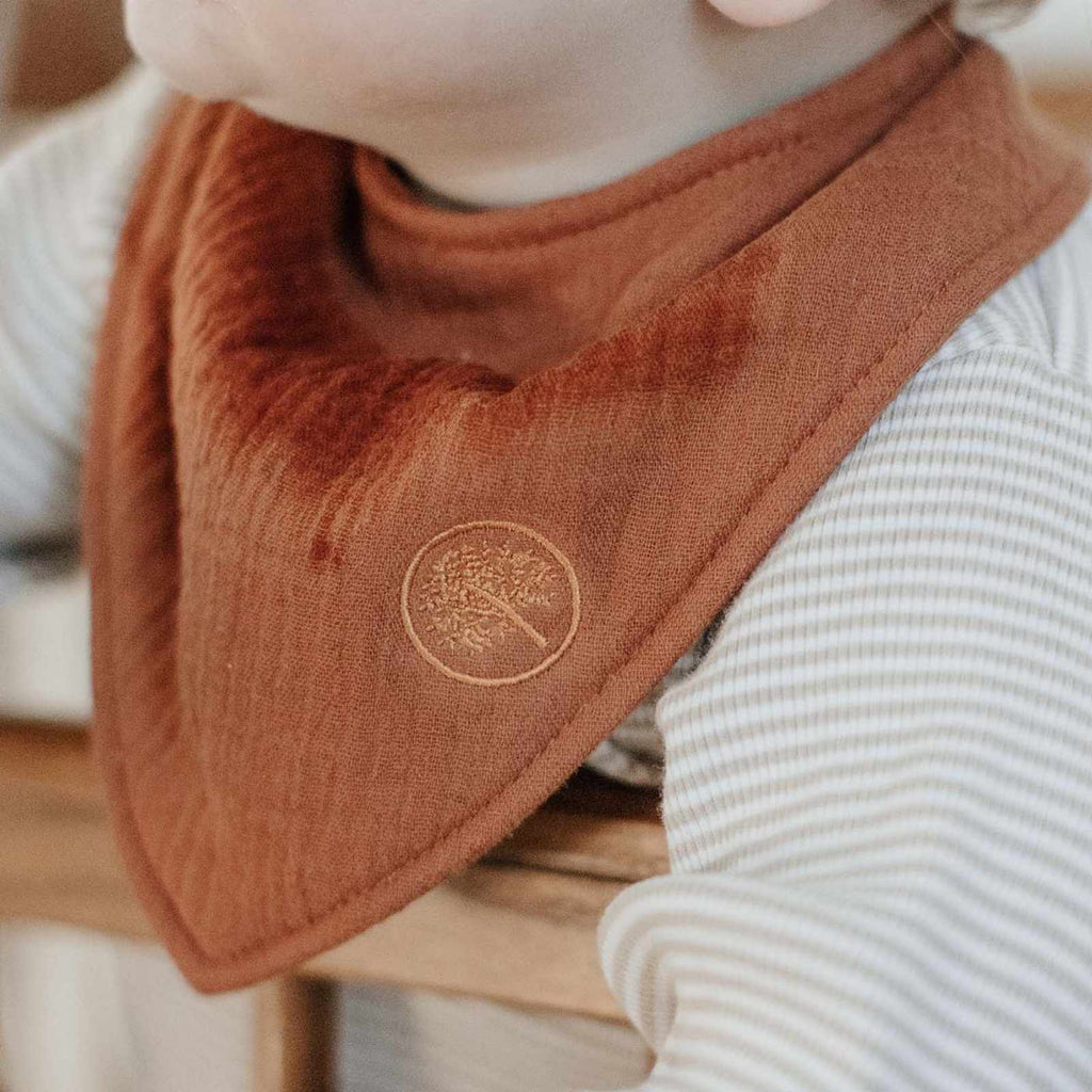 Muslin Bandana Bibs Set (4-Pack)