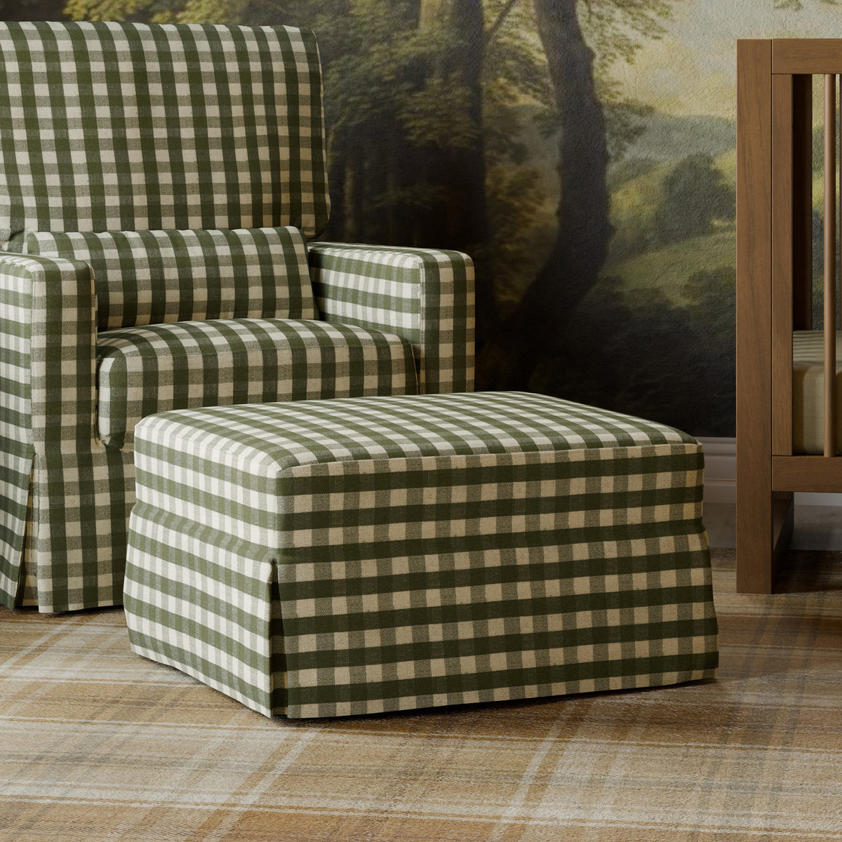 Crawford Gliding Ottoman