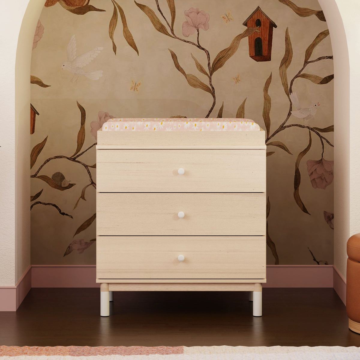 Gelato 3-Drawer Compact Changer Dresser with Removable Changing Tray (34")