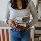 Muslin Burp Cloths (4 Pack)