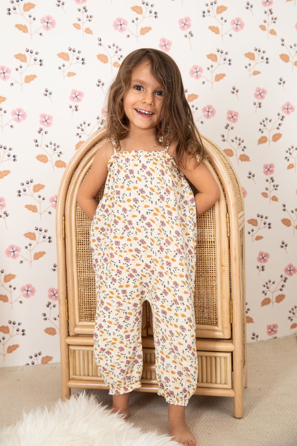 Muslin Tie Shoulder Jumpsuit