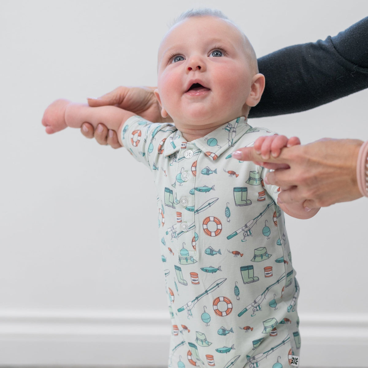 Bamboo Polo Romper