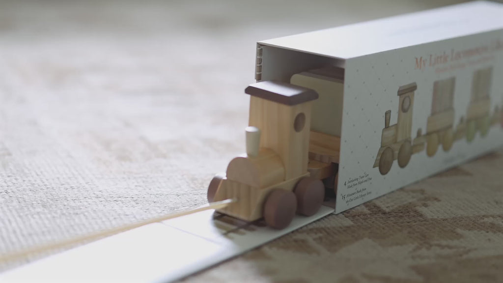 My Little Locomotive Library: 15-Book + Train Set - video