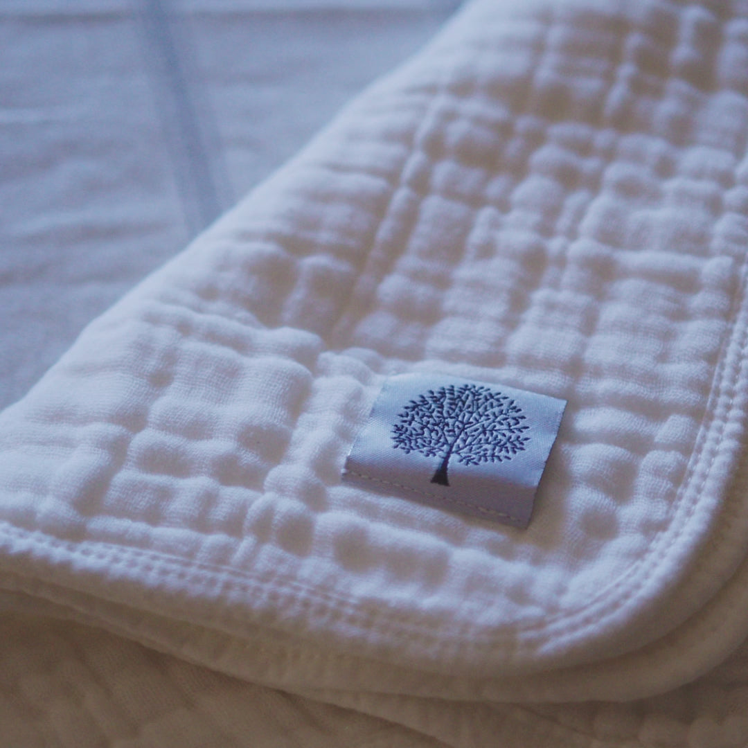 Muslin Cotton Baby Washcloths - 6 Pack - video