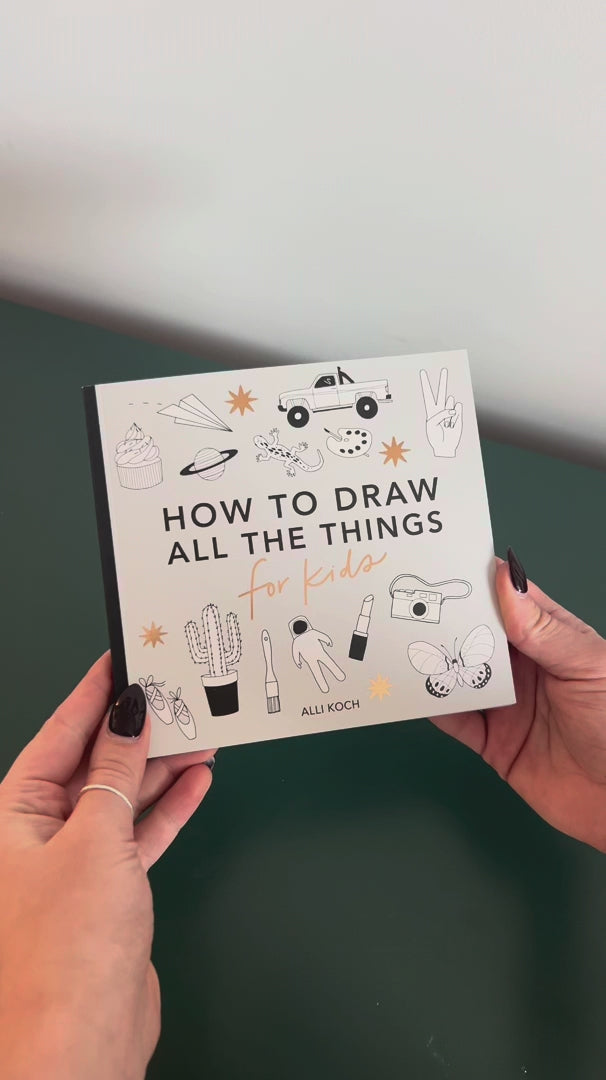 All the Things: A How to Draw Stocking Stuffer Book for Kids - video