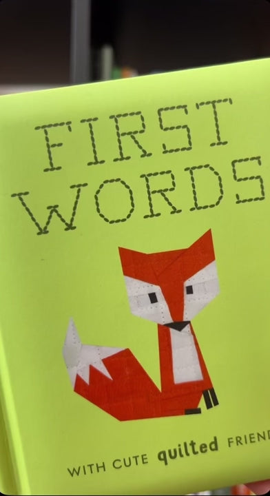 First Words with Cute Quilted Friends - video